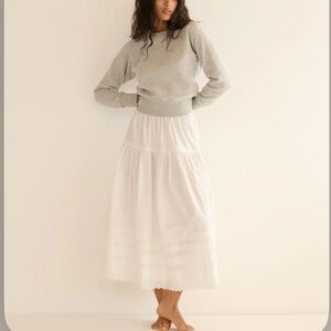 Doen Sebastiane Skirt in Powder